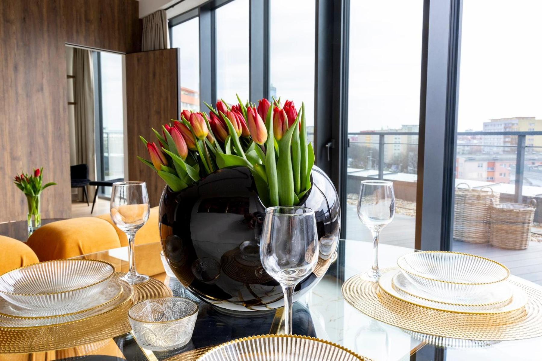 שצ'צ'ין Kaleo Apartments - Hanza Tower מראה חיצוני תמונה